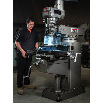 JET JTM-1050VS2 Mill With X-Axis Powerfeed-690120 - AlpineTech Company