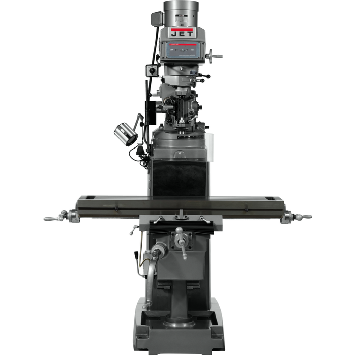 JET JTM-1050VS2 Mill With 3-Axis ACU-RITE 203 DRO (Quill) and X-Axis Powerfeed-690158 - AlpineTech Company