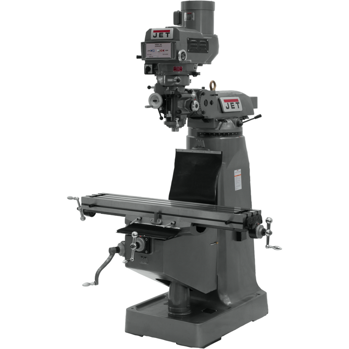 JET JTM-4VS-1 Variable Speed Vertical Milling Machine 115/230V 1Ph-690180 - AlpineTech Company