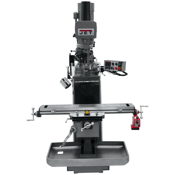 JET JTM-949EVS Mill With X-Axis Powerfeed and Air Powered Draw Bar-690502 - AlpineTech Company