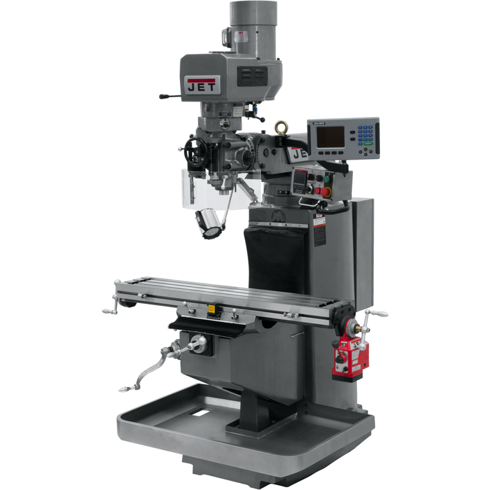 JET JTM-949EVS Mill With Acu-Rite 203 DRO With X-Axis Powerfeed-690520 - AlpineTech Company