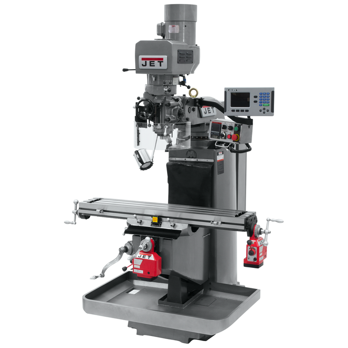 JET JTM-949EVS Mill With Acu-Rite 203 DRO With X and Y-Axis Powerfeeds-690522 - AlpineTech Company