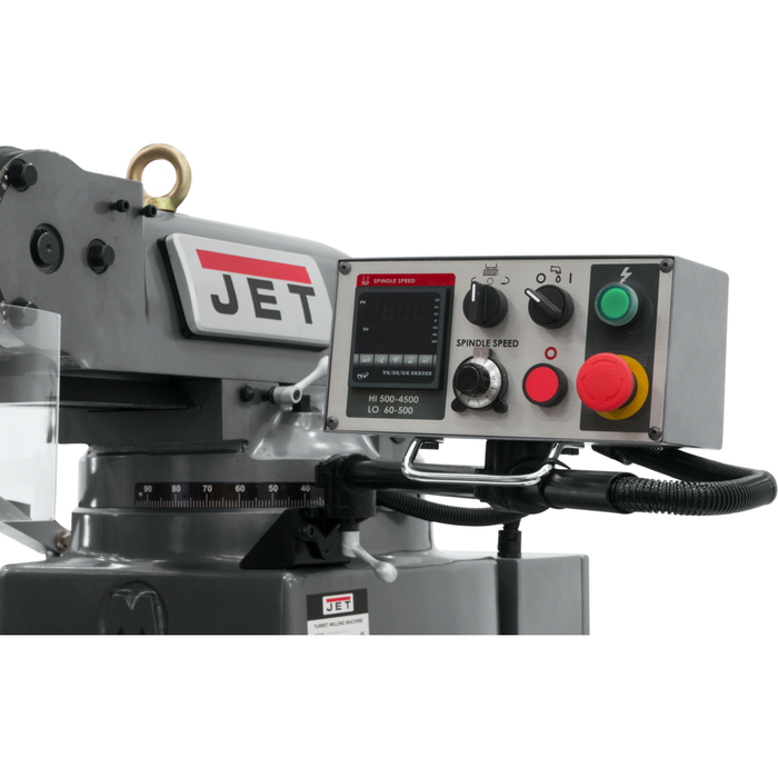 JET JTM-949EVS Mill With Acu-Rite 203 DRO With X and Y-Axis Powerfeeds-690522 - AlpineTech Company