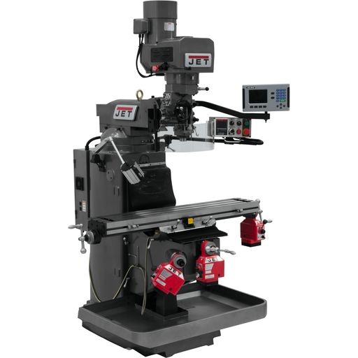 JET JTM-949EVS Mill With Acu-Rite 203 DRO With X, Y and Z-Axis Powerfeeds-690524 - AlpineTech Company