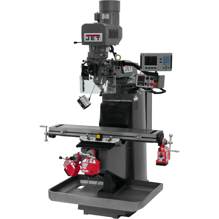 JET JTM-949EVS Mill With Acu-Rite 203 DRO With X, Y and Z-Axis Powerfeeds-690524 - AlpineTech Company