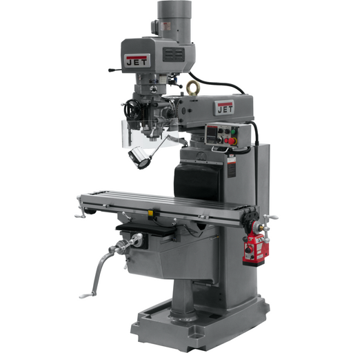 JET JTM-1050EVS2/230 Mill With X-Axis Powerfeed and Air Powered Draw Bar-690602 - AlpineTech Company