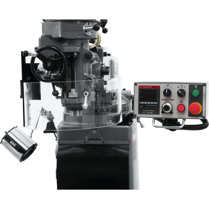 JET JTM-1050EVS2/230 Mill With Acu-Rite 203 DRO With X-Axis Powerfeed and Air Powered Drawbar-690620 - AlpineTech Company