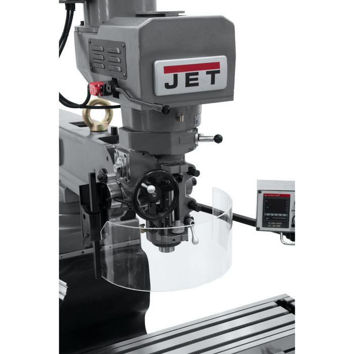 JET JTM-1050EVS2/230 Mill With 3-Axis Acu-Rite 203 DRO (Quill) With X-Axis Powerfeed-690629 - AlpineTech Company