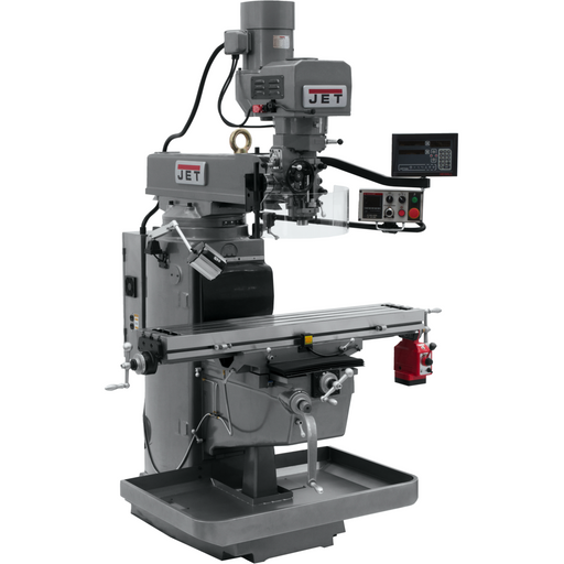 JET JTM-1050EVS2/230 Mill With Newall DP700 DRO With X-Axis Powerfeed-690634 - AlpineTech Company