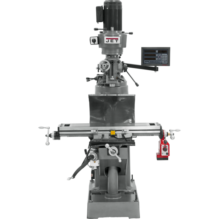 JET JVM-836-1 Mill With Newall DP700 DRO With X-Axis Powerfeed-691174 - AlpineTech Company