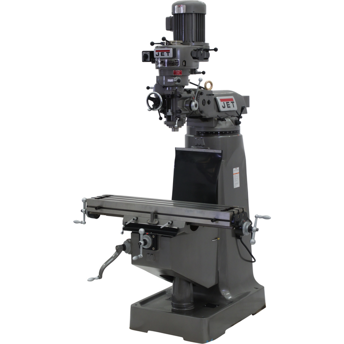 JET JTM-1 Mill With 3-Axis Newall DP500 DRO (Knee)-692182 - AlpineTech Company