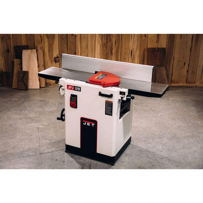 JET JPJ-12BHH, 12-Inch Planer/Jointer, Helical Cutterhead, 3 HP, 1Ph 230V-JT9-715155