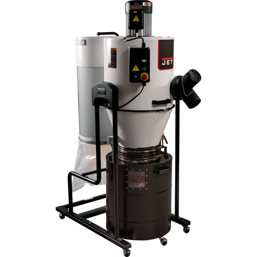 JET JCDC-2 Cyclone Dust Collector, 2-Micron Filter, 938 CFM, 2 HP, 1Ph 230V-717520 - AlpineTech Company