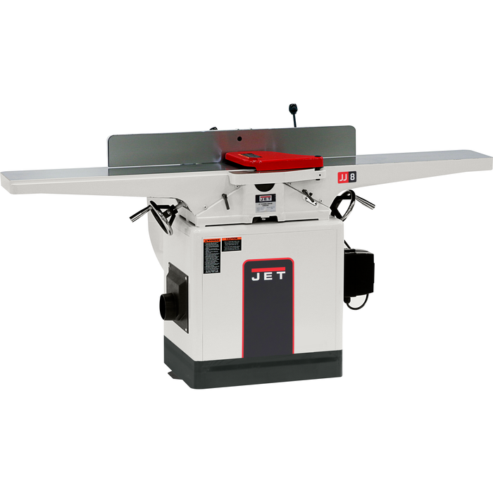 JET JWJ-8CS, 8-Inch Jointer, HSS Knife Cutterhead, 2 HP, 1Ph 230V-JT9-718200K