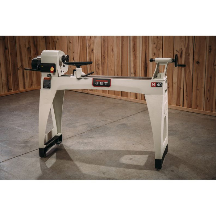 JET JWL-1440VSK, 14" x 40" Woodworking Lathe, Variable Speed, 1Ph 115/230V-JT9-719400K