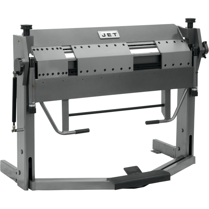 JET PBF-1650D Dual-Sided Box & Pan Brake with Foot Clamp, 50" x 16-Gauge-752130 - AlpineTech Company