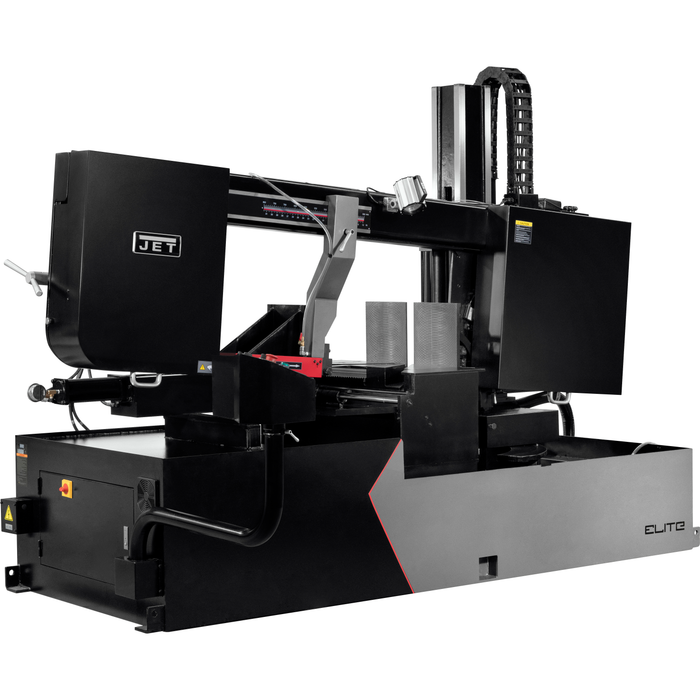 JET ECB-1833DMEVS-230, 18 x 31" Semi-Automatic Dual Mitering EVS Bandsaw 230V, 3Ph-891170 - AlpineTech Company