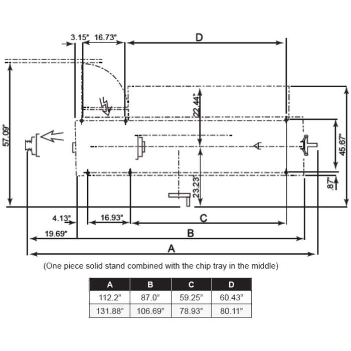 JET EGH-1740 With ACU-RITE 203 DRO With Taper Attachment and Collet Closer-JT9-892506