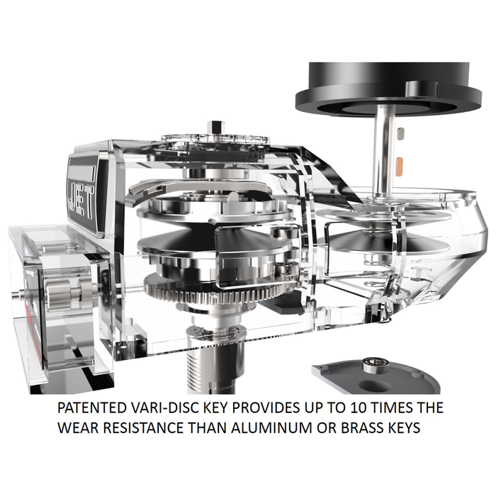 JET ETM-949 Mill with 3-Axis ACU-RITE 203 (Quill) DRO and X-Axis JET Powerfeed and USA Made Air Draw Bar-JT9-894118