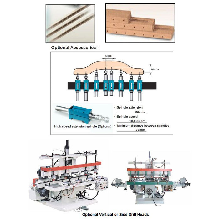 Castaly Horizontal One Side Multiple Boring Machine - AlpineTech Company