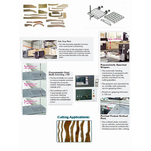 Castaly 59"/78" CNC Band Saw - AlpineTech Company