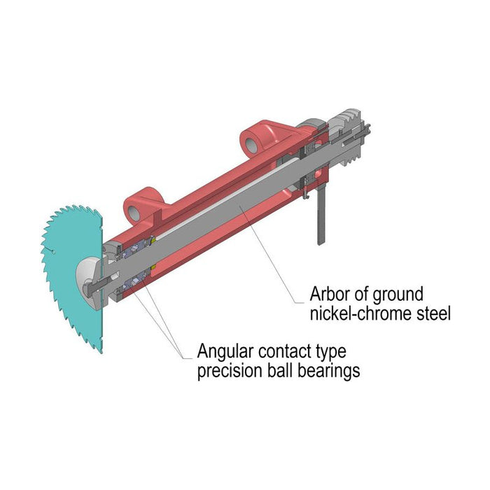 CANTEK | 12" Glue Line Ripsaw C12RSH