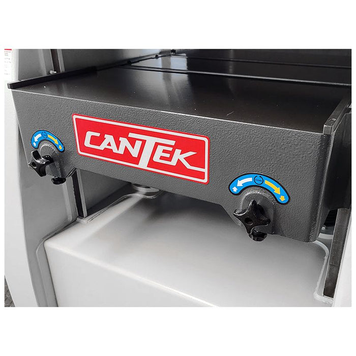 CANTEK | 26" Heavy-Duty Planer, 20HP - Spiral Cutterhead CM626