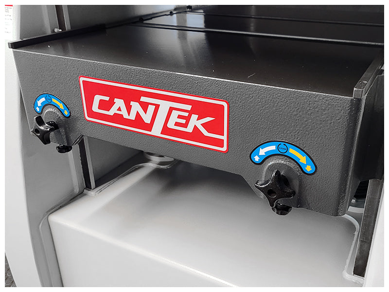 CANTEK | 26" Heavy-Duty Planer, 20HP - Spiral Cutterhead CM626