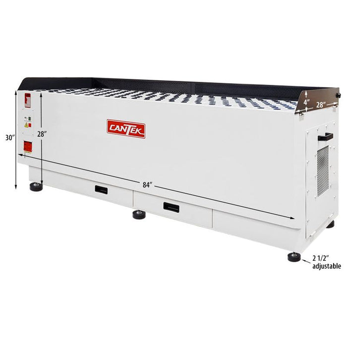 CANTEK 1HP DOWNDRAFT TABLE - FT2200