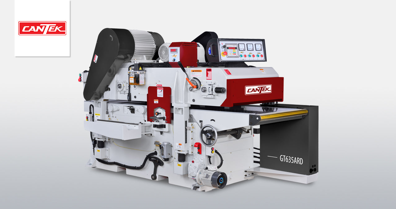 CANTEK | 25″ DOUBLE SURFACE PLANER GT635ARD