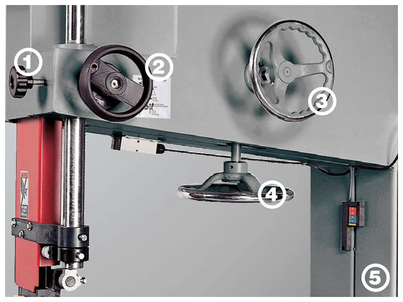 CANTEK 24″ 2-IN-1 BANDSAW RESAW - HB600A