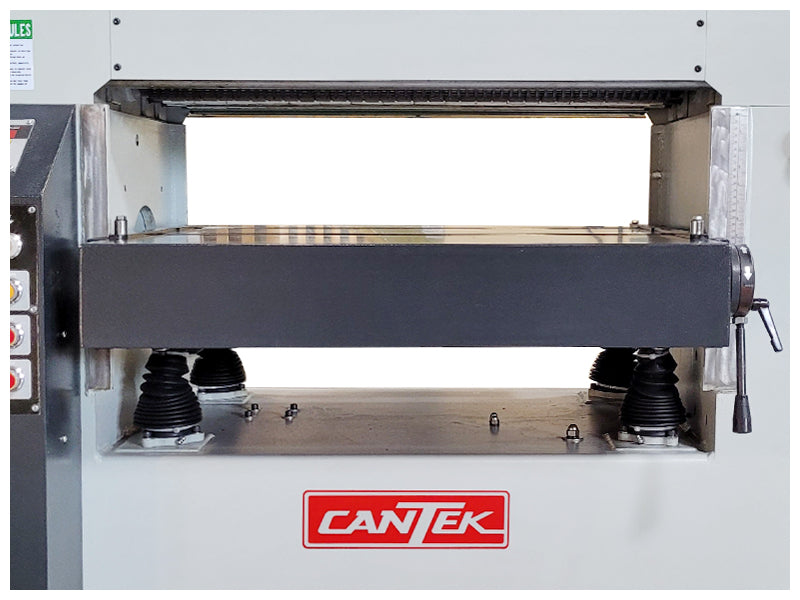 CANTEK | 32" Heavy Duty Planer, 15HP - Spiral Cutterhead P815HV