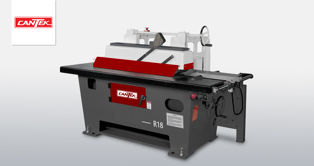 CANTEK | Bottom Cutting Glue Line Ripsaw R18