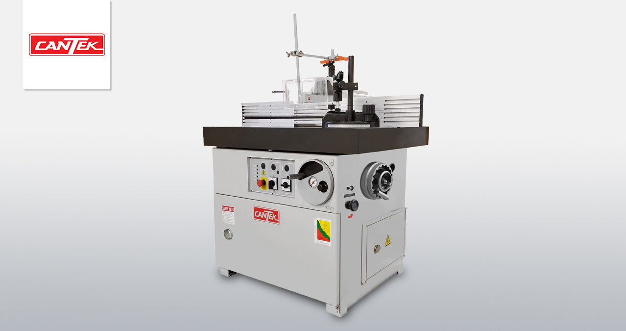 CANTEK | 7.5HP Spindle Shaper w/ Tilting Spindle SS512TB