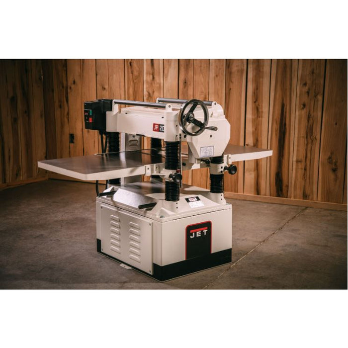 JET JWP-208HH, 20-Inch Planer, Helical Cutterhead, 5 HP, 1Ph 230V-708544 - AlpineTech Company