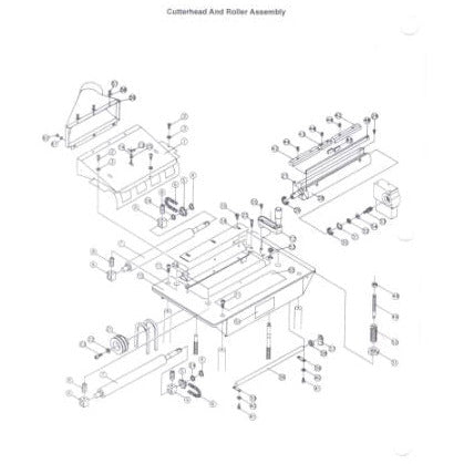 JET JPM-13CS, 13-Inch Planer/Molder, HSS Knife Cutterhead, 1-1/2 HP, 1Ph 115/230V-708524 - AlpineTech Company