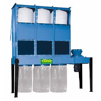 Castaly IN - OUT DOOR 25 HP DUST COLLECT SYSTEM - DC-25OID - AlpineTech Company