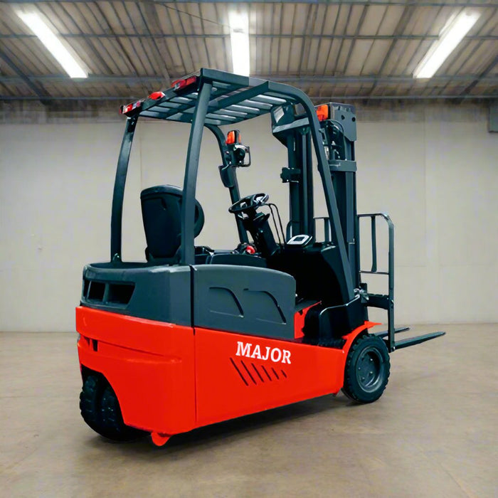 Majorlift 3 Wheel 4000 lbs Capacity Electric Lithium Forklift, Lift 189″ - MD18Li