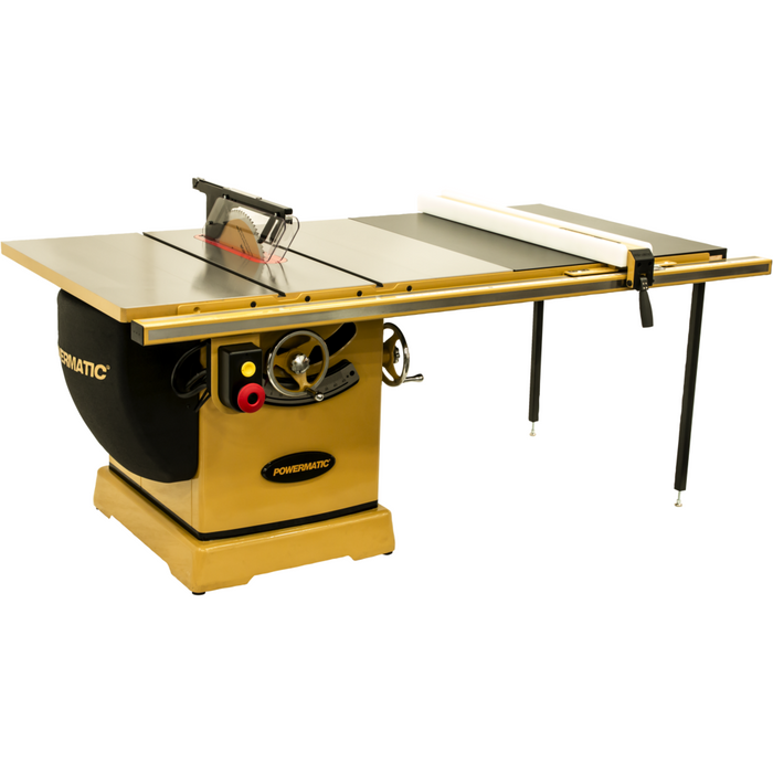 Powermatic 3000B Table Saw with Extension Table, 50" Rip, 7.5 HP, 3Ph 230/460V-PM375350K