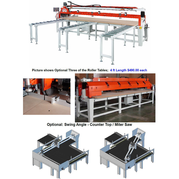 Castaly 1. Tiltable 165" Automatic Panel Saw - RS-4200