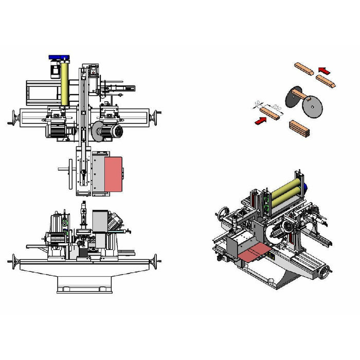 Castaly  Auto Out Feed Device for SET-5SA / 52SA - SET-AO-OF