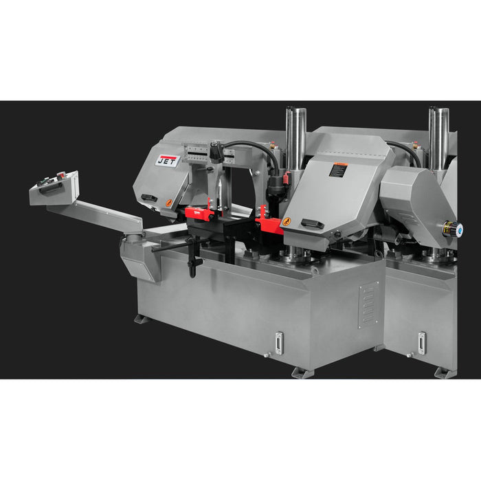 Jet HBS1220DC, 12x20" Semi-Automatic Dual Column Bandsaw 3HP, 230/460V, 3 Phase-413400 - AlpineTech Company