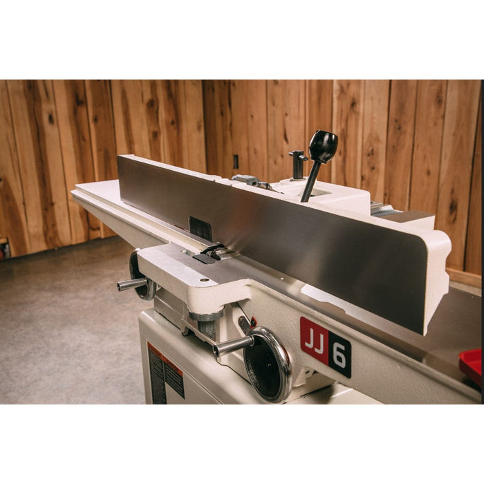 JET JJ-6CSDX, 6-Inch Jointer, HSS Knife Cutterhead, 1 HP, 1Ph 115/230V-JT9-708457DXK