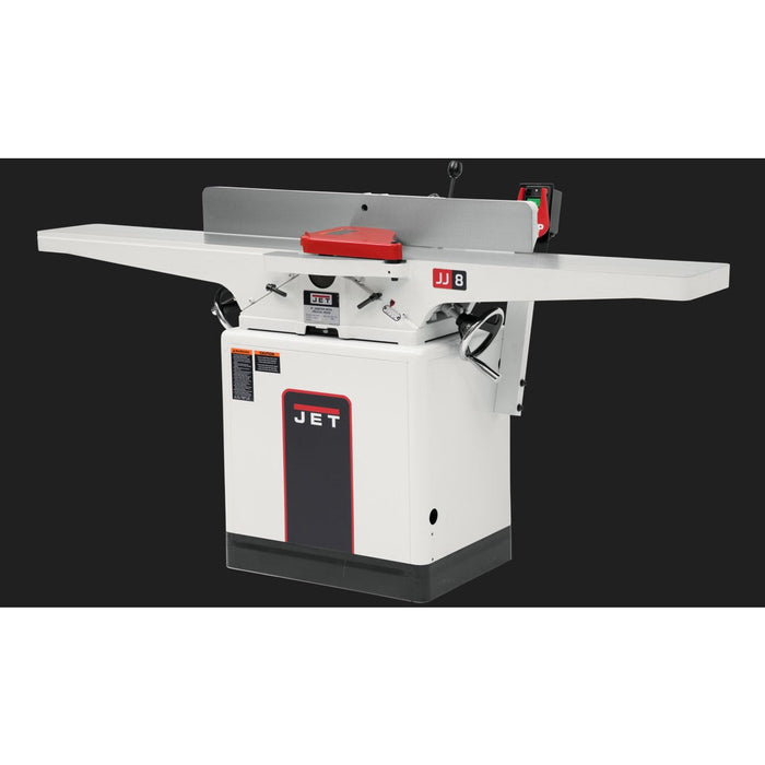 JET JWJ-8HH, 8-Inch Jointer, Helical Cutterhead, 2 HP, 1Ph 230V-JT9-718250K