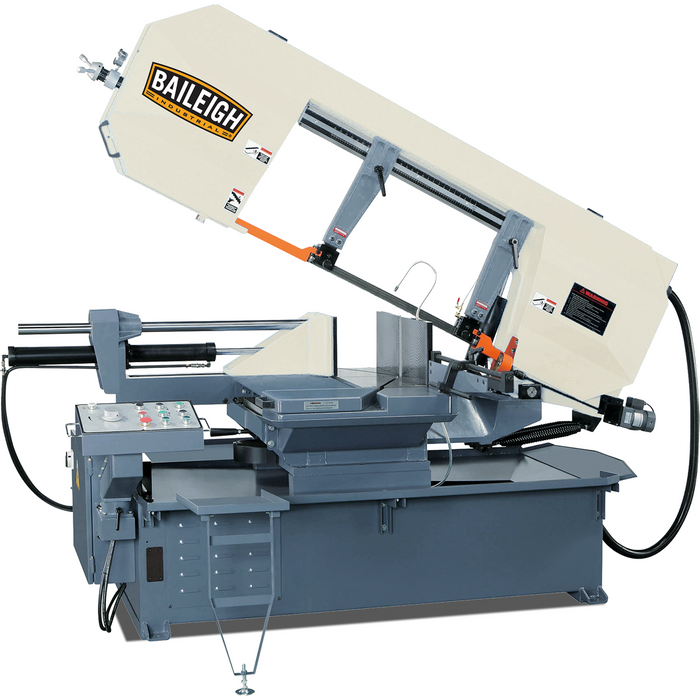 Baileigh SEMI-AUTOMATIC DUAL MITERING HORIZONTAL BAND SAW BS-24SA-DM-BA9-1001389