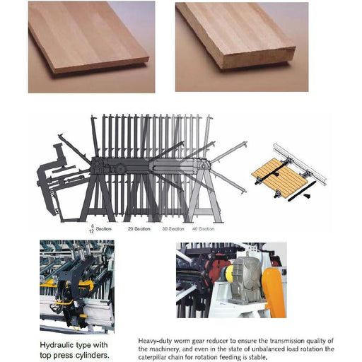 Castaly 50" x 125" 16 SECTIONS AUTO CLAMP CARRIER - CC-41016AO - AlpineTech Company