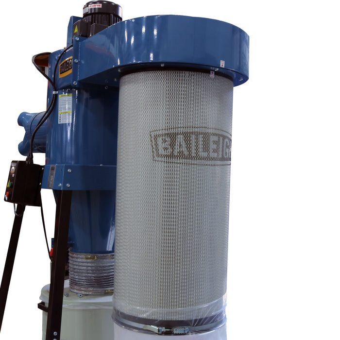 Baileigh 5HP CYCLONE DUST COLLECTOR DC-3600C-BA9-1014517