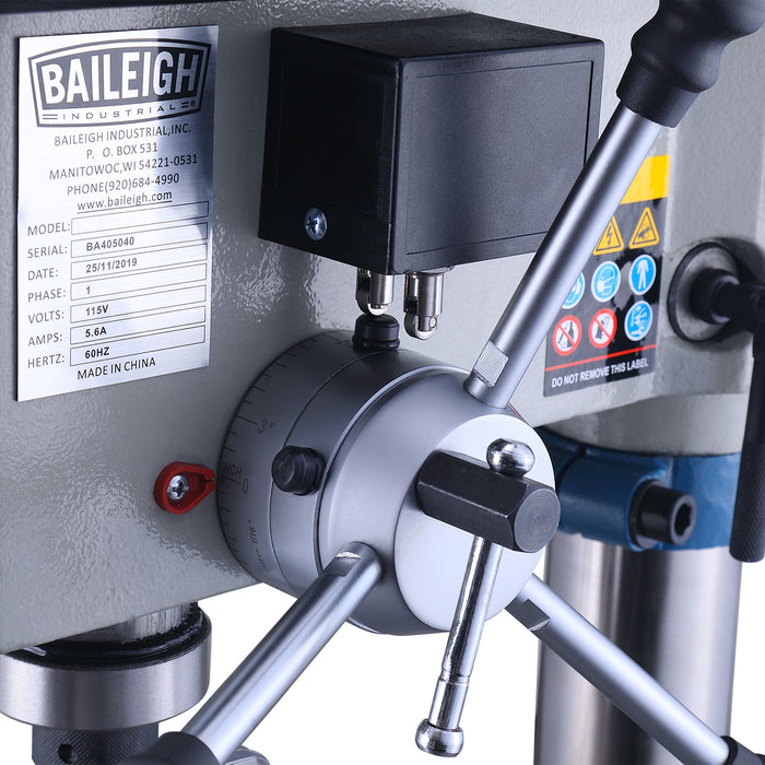 Baileigh DP-4016B-VS - 16" VARIABLE SPEED BENCH TOP DRILL PRESS-BA9-1228213