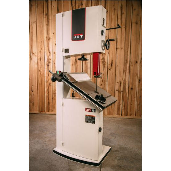 JET JWBS-18-3, 18-Inch Woodworking Bandsaw, 3 HP, 1Ph 230V-714750 - AlpineTech Company