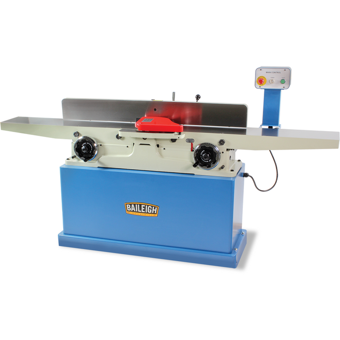 Baileigh IJ-883P-HH - LONG BED PARALLELOGRAM JOINTER WITH SPIRAL CUTTER HEAD-BA9-1021091